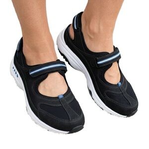 Easy Spirit Black Storm Surge Sneaker with box